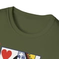 thumbnail image 3 of Queen Of Hearts Playing Card, Gildan Unisex T-Shirt, Graphic Shirt, S-3XL, 3 of 3
