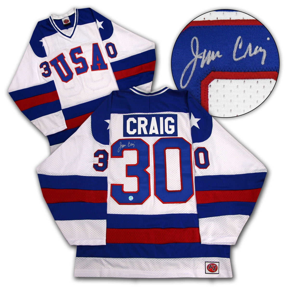 jim craig autographed jersey