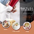 thumbnail image 4 of Bearachild Dispensador de crema batida de aluminio de 250ml, batidor de crema de cocina, herramientas de postre con boquillas cuentagotas Herramientas y accesorios para hornear rojo Bearachild HA008727-02, 4 of 6