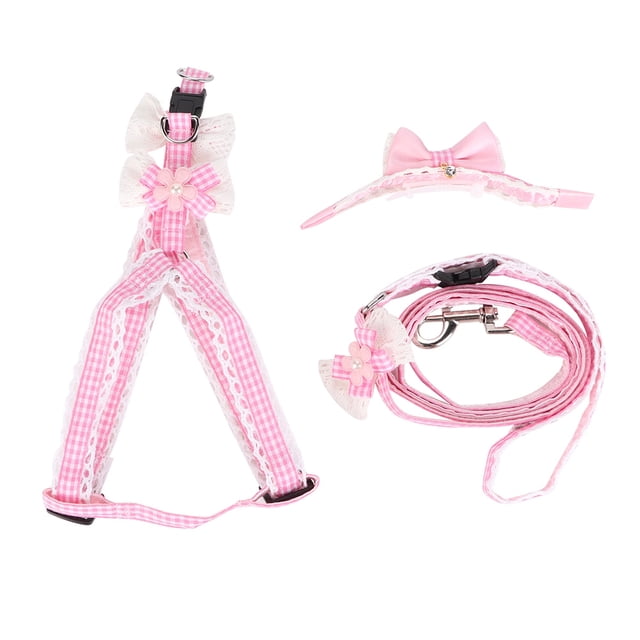 Correa ajustable para perros, suave y duradera, perfecta para paseos. Tamaño mediano. Charm a cuadros.