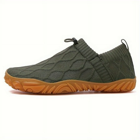 

Men s Barefoot Casual Breathable Anti-skid Walking Shoes Slip On Knit Shoes For Outdoor