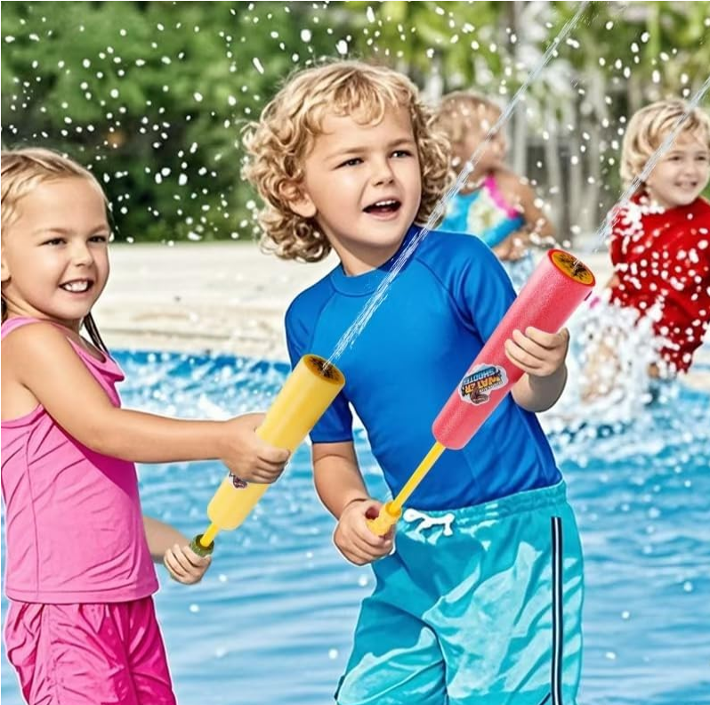 9 Pack Water Blaster Pool Toys Summer Lake Pool Deals Game Blaster Outdoor Water Shooters Swimming Play Activities for Kids Teens Adults (9 Dinosaurs)