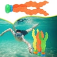 thumbnail image 2 of 3 Pcs Jouets d'Algues pour Piscine pour Enfants Natation Plongée Natation Entraînement Jouets d'Eau, 2 of 10