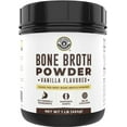 thumbnail image 2 of (2 pack) Left Coast Performance Keto Bone Broth Powder | Grass Fed Protein Powder with Collagen | Vanilla, 16 oz, 2 of 7