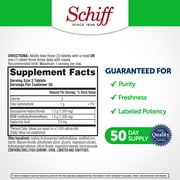 Schiff Glucosamine 1500mg (per serving) Plus MSM Tablets (150 count), To Help Support Joint Mobility and Flexibility With Extra Cartilage Support*