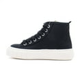 thumbnail image 5 of Victoria Girls Abril High Top Platform Sneakers, Black,3 M US, 5 of 7