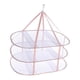 thumbnail image 2 of Tendedero de suéteres, percha plana, tendedero plegable portátil de malla para juguetes, trajes de baño, toallas y calcetines, para uso en interiores 3 capas, 2 of 8