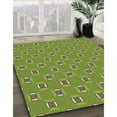 thumbnail image 3 of Ahgly Company Machine Washable Indoor Square Transitional Pistachio Green Area Rugs, 4' Square, 3 of 7