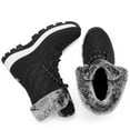 thumbnail image 7 of Women’s Snow Boot With Waterproof Lace Up Mid-Calf Outdoor Winter Deep Tread Rubber Sole, 7 of 7