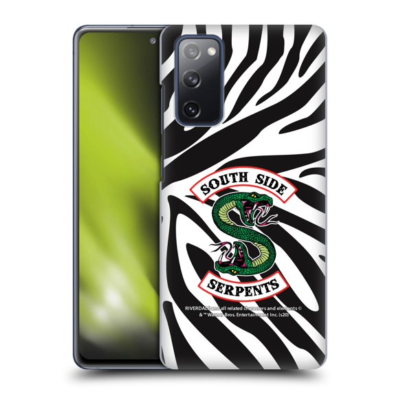 Head Case Designs Officially Licensed Riverdale South Side Serpents Zebra Logo Hard Back Case Compatible with Samsung Galaxy S20 FE / 5G