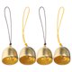 thumbnail image 1 of MERRYHAPY 4Ud Pequeñas Doradas Estilo Retro Para Adornos De Árbol Y Decoraciones Navideñas, 1 of 8