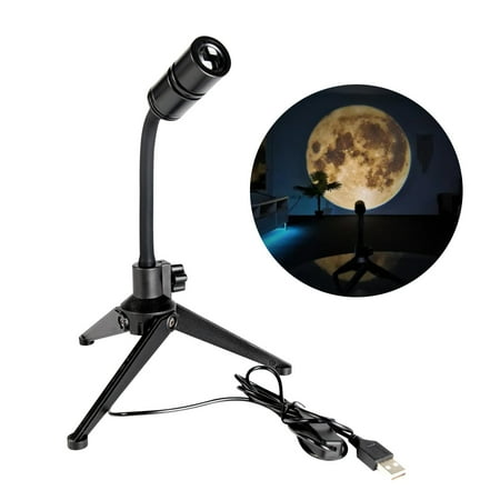 

Yjdsgif Projection lampUSB Plug-in Moon Moon Lamp Earth Projection Lamp Bedroom Home Photo Creative Atmosphere Children Night Lamp Gifts