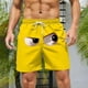 thumbnail image 5 of Pantalones de playa, de verano, para ocio playero, pantalones de natación para hombre, pantalones de cinco cuartos, 5 of 5