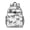 Grey-53, variant on Sea Life Students Backpack With Nautical Crab, Tropical Watercolor Cartoon Vintage Ocean Marine Beach Colorful Design