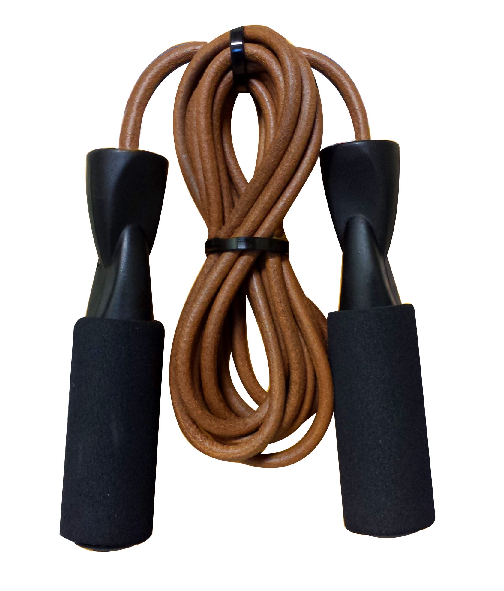Contender Leather Speed Jump Rope with Foam Handles 