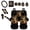 Camo American Flag Deer, variant on Chririnla Camouflage Hunting Car Accessories Set Leaves Casual Car Front Back Seats Cushions 14 Pack Sets with Keychain, Console Mat, Steering Wheel Cover, Universal Auto Interior Essentials