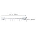 thumbnail image 3 of Kitchen Nail-free Hanging Rack Kitchen Gear Utensil Wall Hanger Kitchen Rack Offic Utensil Hanger Bathroom Wall Hanger, 3 of 6