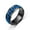 Blue, variant on Fashionable Stainless Steel Chain Rotating Ring