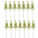 thumbnail image 1 of Advancent 14 piezas árbol de Navidad flor decoración boda ornamento multiusos artesanía diseño accesorio fiesta Kits de decoración para fiestas Verde Advancent HA068358-10, 1 of 6