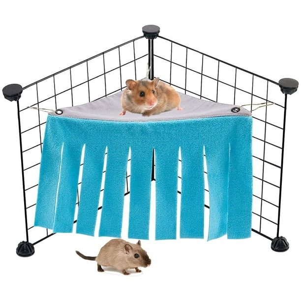 MEWTOGO 2 Pack Small Pets Hideaway Corner Guinea Pig Hideaway