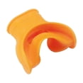 thumbnail image 1 of Boquillas de silicona para segunda etapa de buceo, regulador de esnórquel, accesorios coloridos para respiración subacuática, color naranja, 1 of 5
