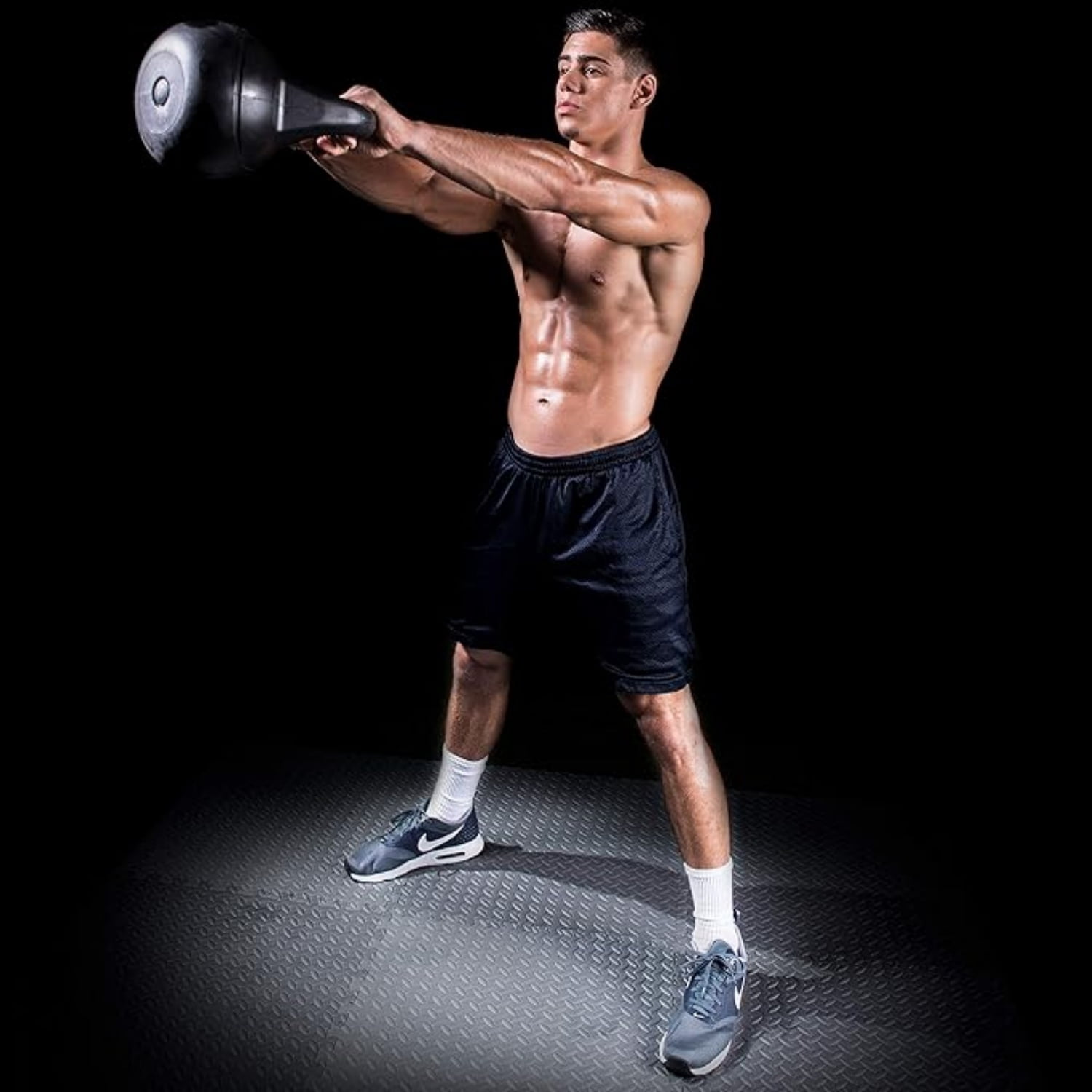 Vinyl Plastic Kettlebell from 10, 15, 20, 25, 30, and 35 lbs