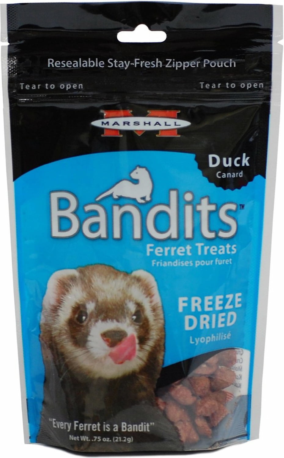 FERRET TREATS FD DUCK .75OZ
