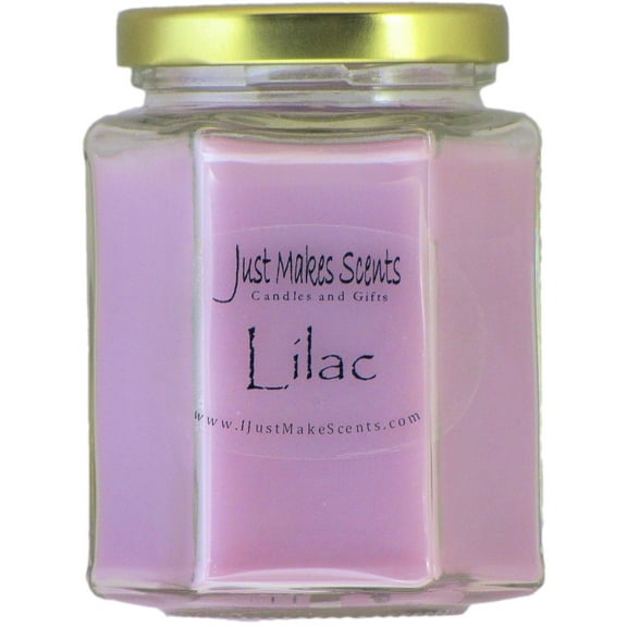 Just Makes Scents Lilac Scented Candle, 8oz