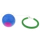 thumbnail image 5 of 6 colores Yotijar Tobillo saltar pelota Juguete para columpiarse ejercicio libre Zona de juegos Actividad azul, 5 of 10