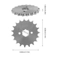 thumbnail image 2 of UPOUART Iron Motorcycle Engine Sprocket with Easy Installation for Performance, 2 of 7
