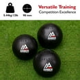 thumbnail image 4 of Precision Performance 5.44kg/12lb Iron Shot Put Versatile Training and Competition Excellence with Sturdy Cast Iron Build and Durable Polyurethane Coating Black, 4 of 6