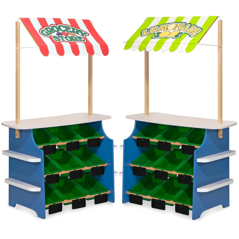 Melissa & Doug Wooden Grocery Store and Lemonade Stand Activity