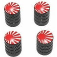 thumbnail image 2 of Japan Rising Sun Wheel Center Caps 3D Resin Stickers Set Of 4 1.75 Inch 2 of 4