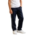 thumbnail image 4 of Plebaso Boys Girls Jogger Sweatpants High Elastic Waist Athletic Trousers Cotton Everyday Wear Pants with Pockets, 4 of 7