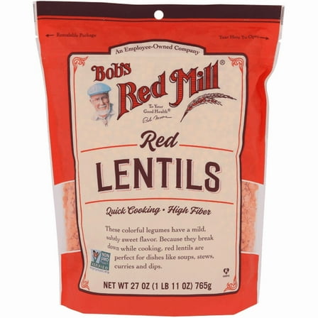 Bob's Red Mill Red Lentils 27 oz Pkg