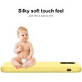 thumbnail image 4 of iPhone Xs Max Case with Screen Protector,Soft Liquid Silicone Gel Rubber Bumper Cover,Slim Fit Shockproof Protective Phone Case for iPhone Xs Max Yellow, 4 of 8