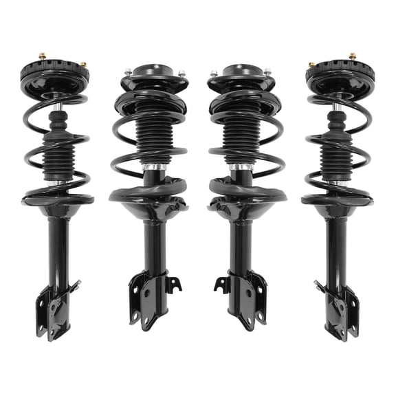 Unity Automotive 4-11195-15393-001 4 Wheel Complete Strut Kit Fits 2002-2003 Subaru Impreza