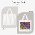 thumbnail image 2 of Salouo Vintage Audio Cassettes for Plush Underarm Bag,Soft Tote Bag Ladies Fluffy Shoulder Bag Women Furry Tote Bag Plush Handbag for Autumn and Winter, 2 of 7
