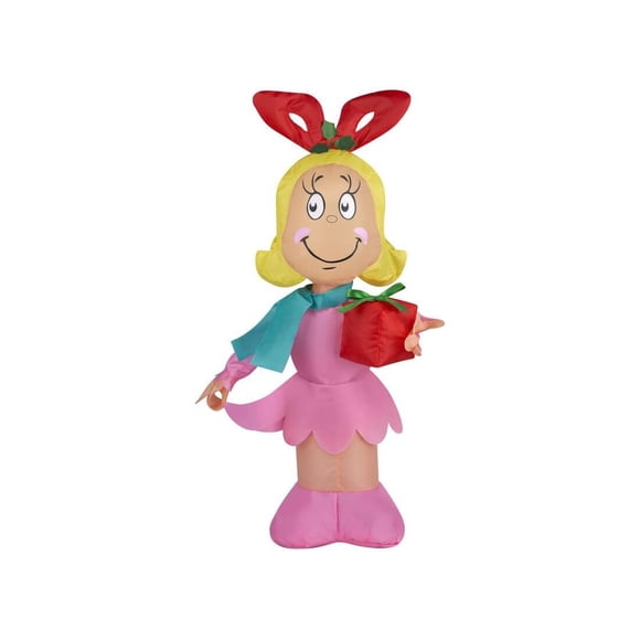 Disfraz inflable de Cindy Lou WHO para niños, Gemmy, 22 pulgadas