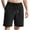 Black, variant on Havenre Mens Athletic Shorts Running Gym Shorts Lightweight Casual Drawstring Elastic Shorts Stretch Summer Shorts with Pockets Gray XXL