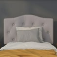 thumbnail image 3 of Flash Furniture Cambridge Tufted Upholstered Twin Size Headboard in Light Gray Fabric, 3 of 12