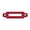 Red-152mm, variant on Stable Winch Rope Guide Easy Installation Fairlead easy installs Winch Line Guide Metal Winch Roller Suitable for Vehicle