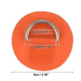 thumbnail image 5 of Unique Bargains 6pcs 2.4in D Ring Patch Round Pad for Inflatable Boat Orange, 5 of 7