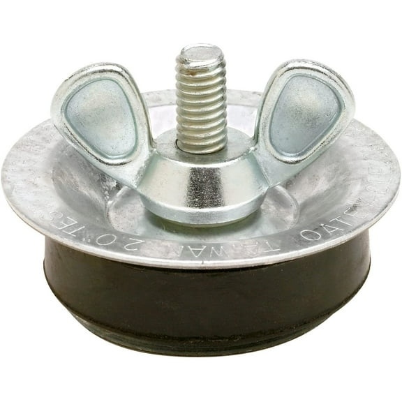 Oatey 33401 Plastic Plug, Galvanized, 2-Inch