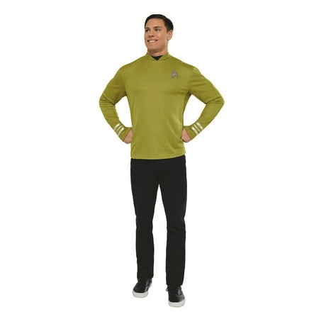Star Trek Mens Beyond: Captain Kirk Classic Adult Shirt Halloween Costume