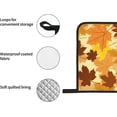 thumbnail image 5 of Oven Mitts and Pot Holders Sets of 4, Maple Leaves Kitchen Gloves for Cooking Baking Colorful Fall Hot Pads BBQ Potholders, 5 of 6