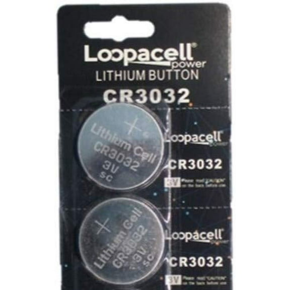 Loopacell CR3032 CR 3032 Lithium 3V 2 Batteries