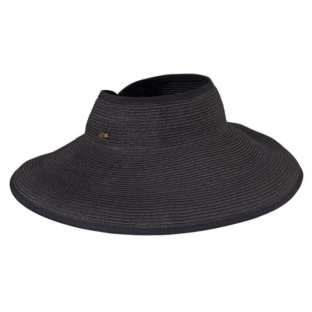 Dorfman Pacific - Dorfman Pacific Women's Packable Roll Sun Visor Hat ...