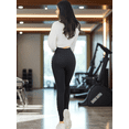 thumbnail image 3 of Mallas Deportivas Leggins Unitalla Gym Interior Térmico Mujer Mallone, 3 of 5