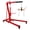 Red, variant on Heavy Duty Hydraulic Shop Crane, 4400Lb Capacity Engine Hoist, Yellow Foldable Folding crane with 6 Casters, Heavy Duty Shop Crane for Factory